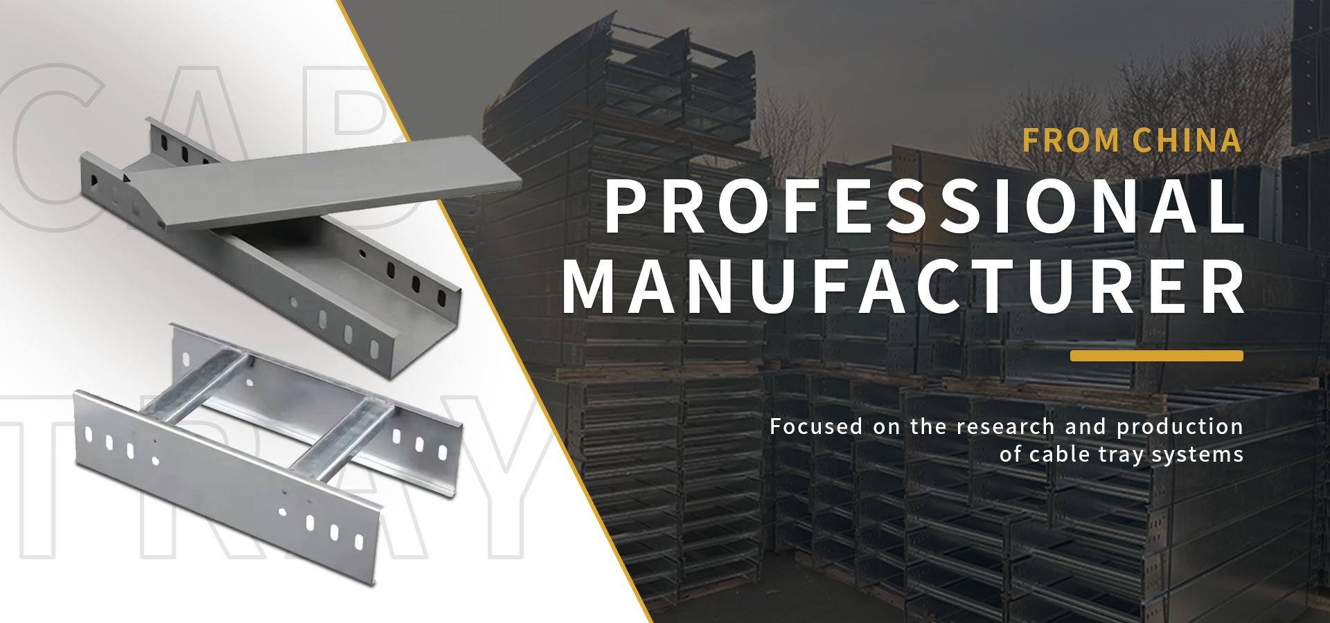 calidad bandeja de cable fábrica